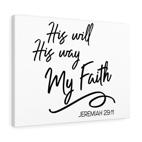 Scripture Canvas Way My Faith Jeremiah 29:11 Christian Bible Verse Meaningful Framed Prints, Canvas Paintings - Image 8