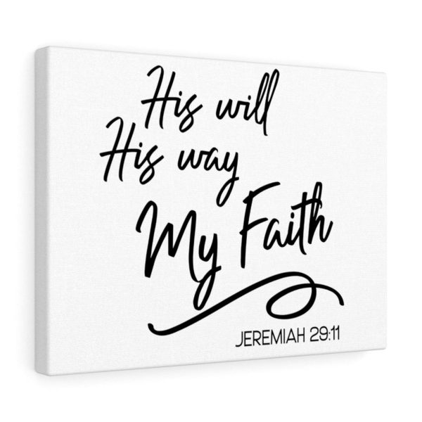 Scripture Canvas Way My Faith Jeremiah 29:11 Christian Bible Verse Meaningful Framed Prints, Canvas Paintings - Image 5