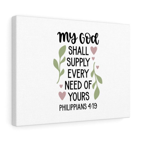 Scripture Canvas Supply Every Need Philippians 4:19 Christian Bible Verse Meaningful Framed Prints, Canvas Paintings - Image 5