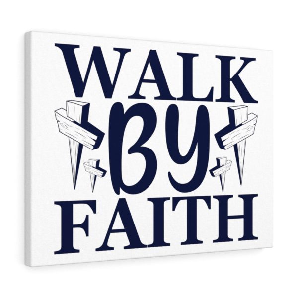 Scripture Canvas Walk By Faith Christian Meaningful Framed Prints, Canvas Paintings - Image 8