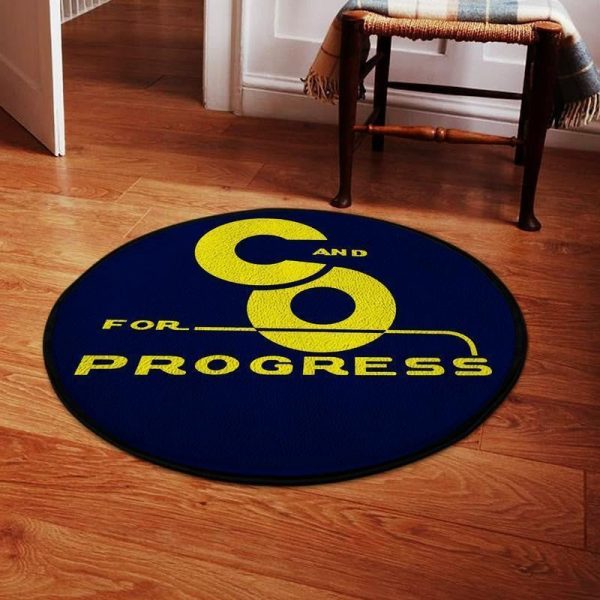 Coprogress Round Mat C&O For Progress Round Floor Mat Room Rugs Carpet Outdoor Rug Washable Rugs