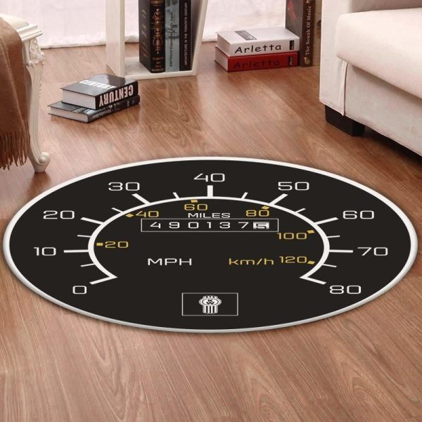 Living Room Round Mat Circle Rug Kenworth - Image 2