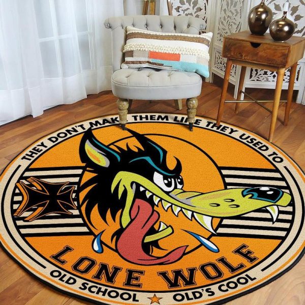 American Hot Rod Round Mat Round Floor Mat Room Rugs Carpet Outdoor Rug Washable Rugs - Image 2