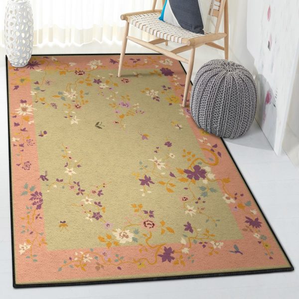 Chinese Modern Rugs Antique Chinese Rug Rectangle Rugs Washable Area Rug Non-Slip Carpet For Living Room Bedroom - Image 2