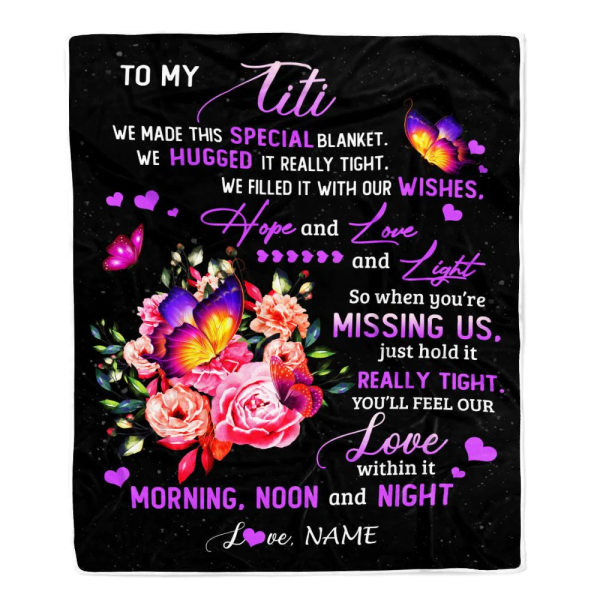 Personalized Titi Blanket From Niece Nephew We Made This Special Blank - Image 2