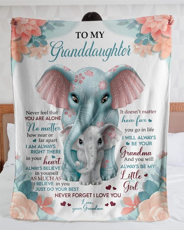 Personalized Blanket - To My Daughter/Granddaughter - I Hugged This Bl - Image 7