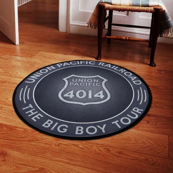 Unionpacific Living Room Round Mat Circle Rug Big Boy 4