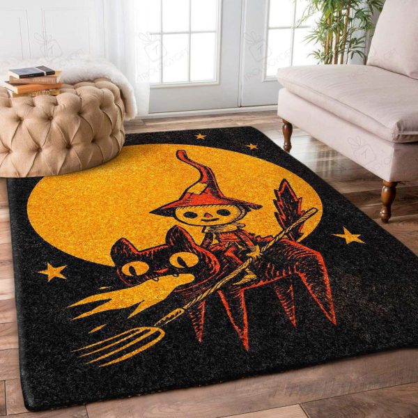 Halloween Rectangle Rug Decor Area Rugs For Living Room Bedroom Kitchen Rugs Home Carpet Flooring Rs015196 Print