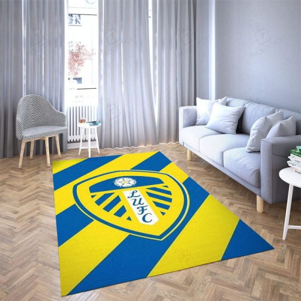 Leeds United Football Club Doormat 4 Rectangle Rug Decor Area Rugs For Living Room Bedroom Kitchen Rugs Home Carpet Flooring Rs017542 Print